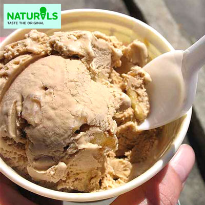 "CHOCO ALMOND Ice Cream (500gms) - Naturals - Click here to View more details about this Product
